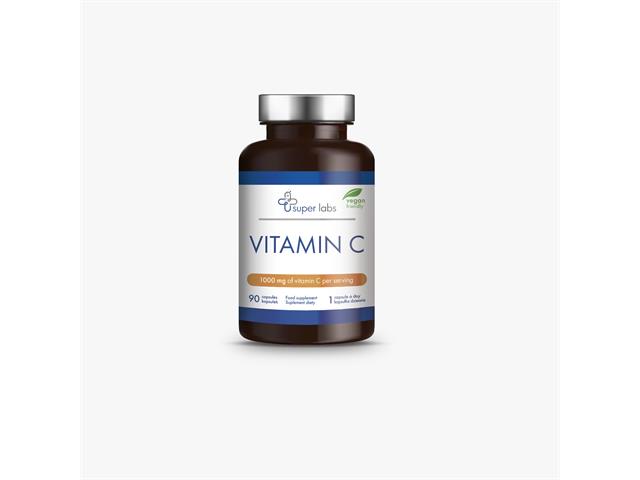 Super Labs Vitamin C interakcje ulotka kapsułki - 90 kaps.