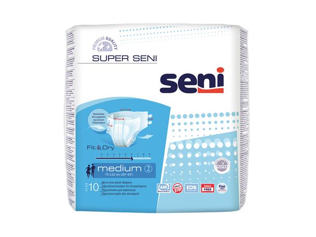 Super Seni Pieluchomajtki plus M interakcje ulotka pielucho-majtki - 10 szt.