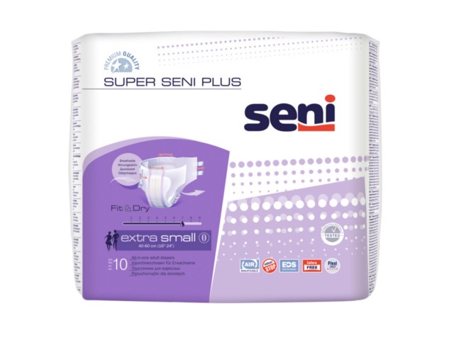 Super Seni Pieluchomajtki plus XS interakcje ulotka pielucho-majtki - 10 szt.