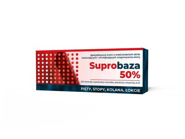 Suprobaza 50% interakcje ulotka krem - 30 g