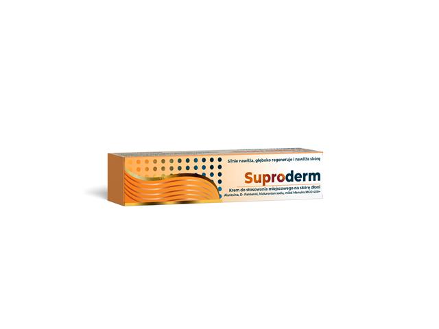 Suproderm Krem interakcje ulotka krem - 28 g