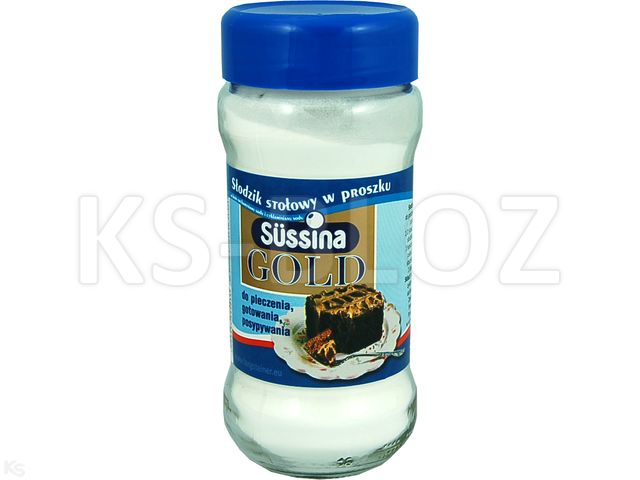 Sussina Gold Słodzik interakcje ulotka proszek  200 g