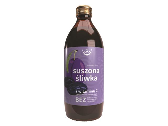 Suszona Śliwka Z Witaminą C Pochodzenia Naturalnego interakcje ulotka płyn  500 ml