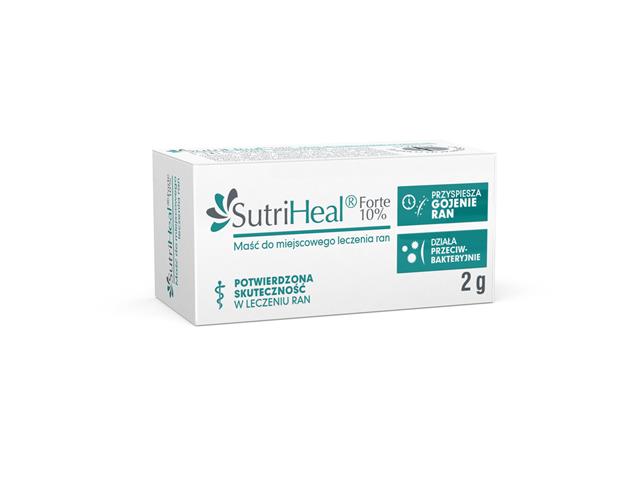 Sutriheal Forte 10% interakcje ulotka maść - 2 g
