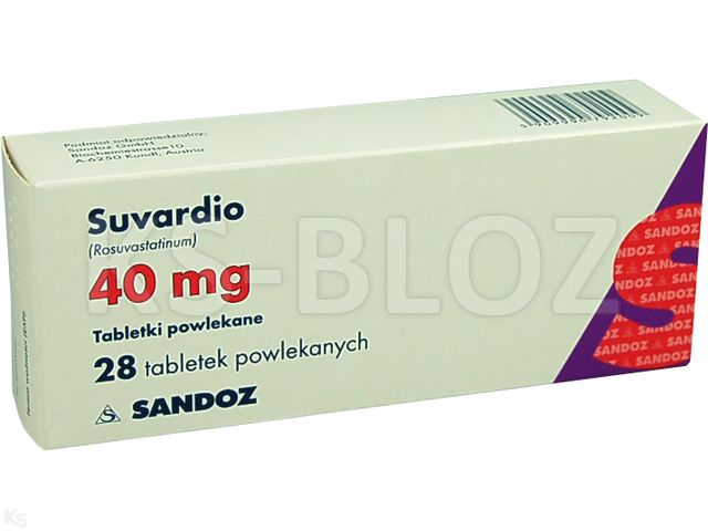 Suvardio interakcje ulotka tabletki powlekane 40 mg 