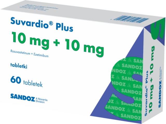 Suvardio Plus interakcje ulotka tabletki 10mg+10mg 