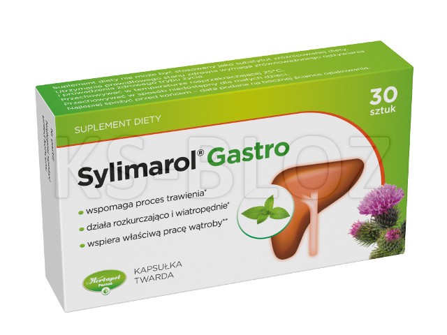 Sylimarol Gastro interakcje ulotka kapsułki twarde  30 kaps.