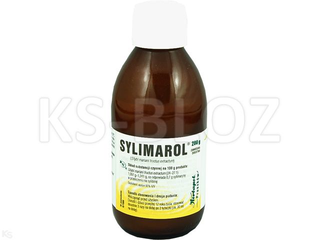 Sylimarol interakcje ulotka zawiesina doustna - 200 g
