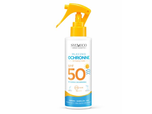 Sylveco Dermo Mleczko do twarzy i ciała ochronne SPF 50 interakcje ulotka mleczko  200 ml