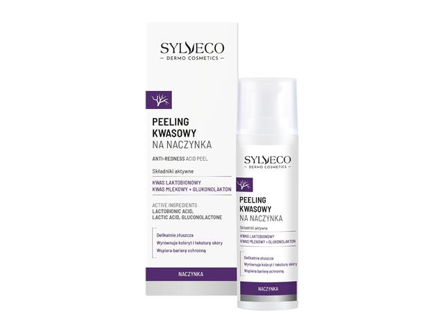 Sylveco Dermo Naczynka Peeling na naczynka kwasowy interakcje ulotka   30 ml