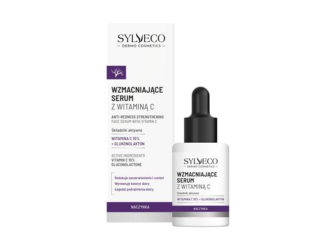 Sylveco Dermo Naczynka Serum wzmacniające z witaminą C interakcje ulotka serum  30 ml