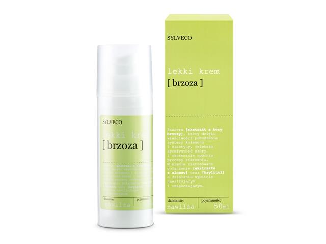 SYLVECO Lekki Krem brzoza interakcje ulotka krem - 50 ml