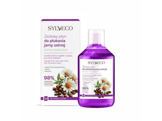 Sylveco Płyn do płukania jamy ustnej ortodontyczny ziołowy interakcje ulotka płyn do płukania jamy ustnej - 500 ml