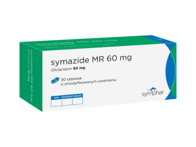 Symazide MR 60 mg interakcje ulotka tabletki o zmodyfikowanym uwalnianiu 60 mg 