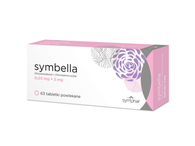 Symbella interakcje ulotka tabletki powlekane 30mcg+2mg 63 tabl.