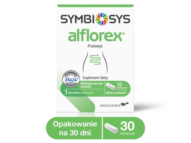 Symbiosys Alflorex interakcje ulotka kapsułki  30 kaps.