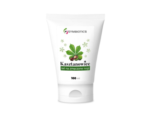 Symbiotic Kasztanowiec Żel na zmęczone nogi interakcje ulotka żel - 100 ml