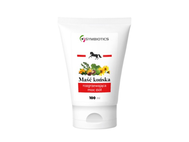 Symbiotics Maść Końska Moc Ziół rozgrzewająca interakcje ulotka maść - 100 ml