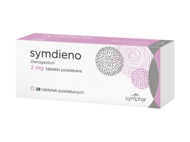 Symdieno interakcje ulotka tabletki powlekane 2 mg 28 tabl.