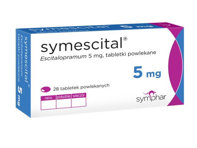 Symescital interakcje ulotka tabletki powlekane 5 mg 28 tabl.