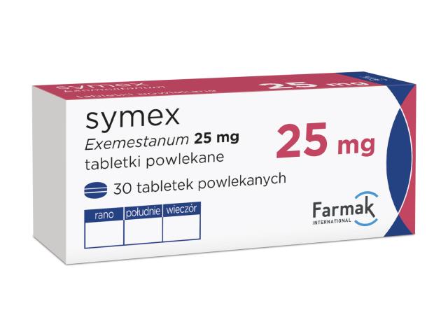 Symex interakcje ulotka tabletki powlekane 25 mg 30 tabl.