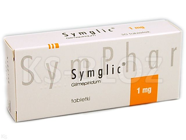 Symglic interakcje ulotka tabletki 1 mg 30 tabl. | 3 blist.po 10 szt.