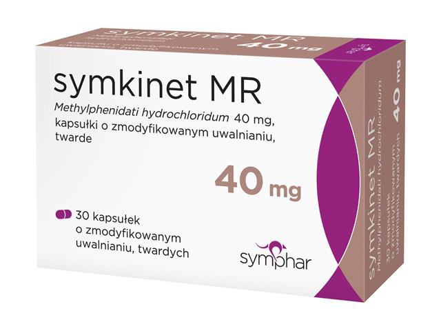 Symkinet MR interakcje ulotka kapsułki o zmodyfikowanym uwalnianiu twarde 40 mg 30 kaps.