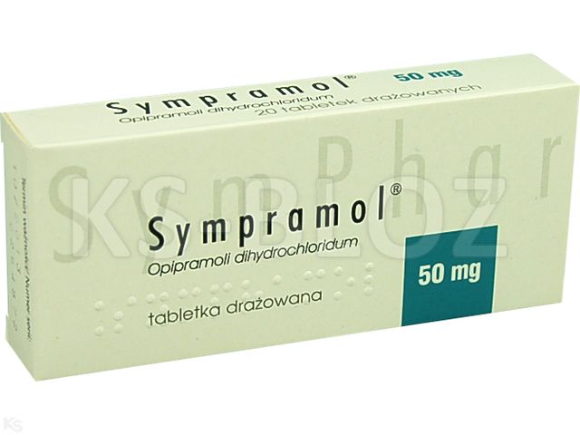 Sympramol interakcje ulotka tabletki drażowane 50 mg 