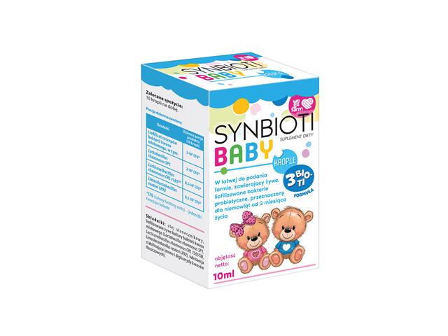 Synbioti Baby interakcje ulotka krople - 10 ml