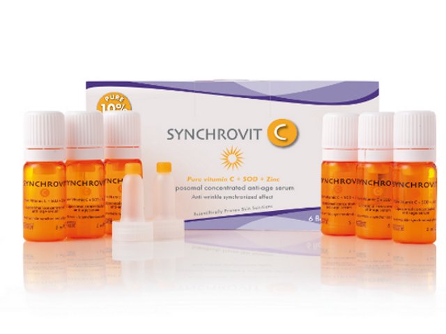 Synchrovit C Serum interakcje ulotka   6 flak. po 5 ml
