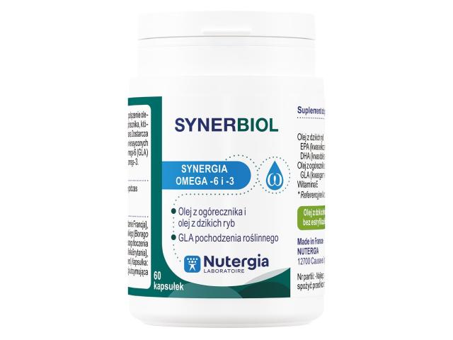 Synerbiol interakcje ulotka kapsułki  60 kaps.