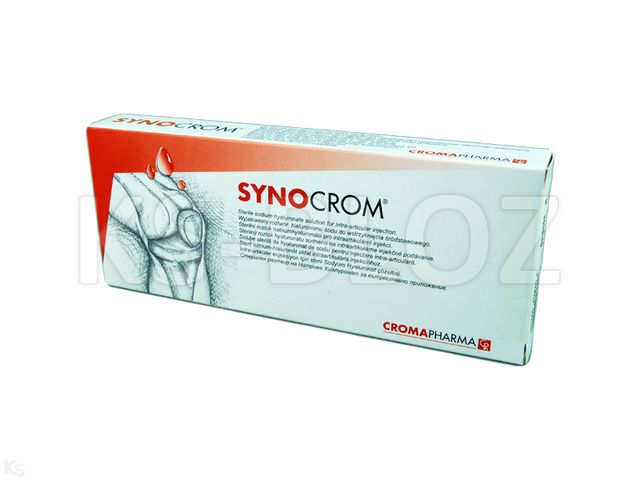 Synocrom interakcje ulotka iniekcja 20 mg/2ml 1 strzyk. po 2 ml