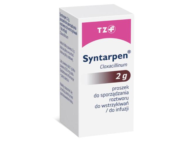 Syntarpen interakcje ulotka proszek do sporządzania roztworu do wstrzykiwań lub infuzji 2 g 