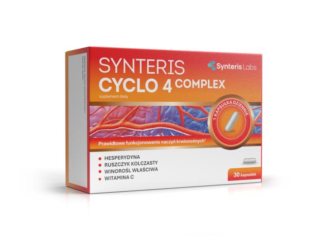 Synteris Cyclo 4 Complex interakcje ulotka kapsułki 30 kaps.