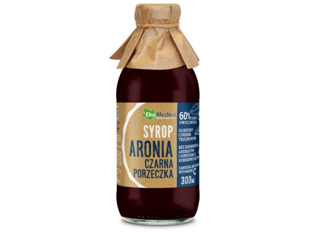 Syrop Aronia Czarna Porzeczka interakcje ulotka syrop  300 ml