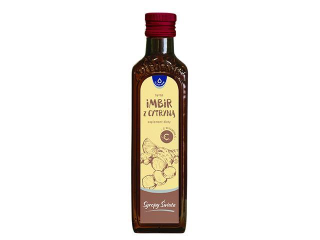 Syrop Imbir Z Cytryną Z Witaminą C interakcje ulotka syrop - 250 ml