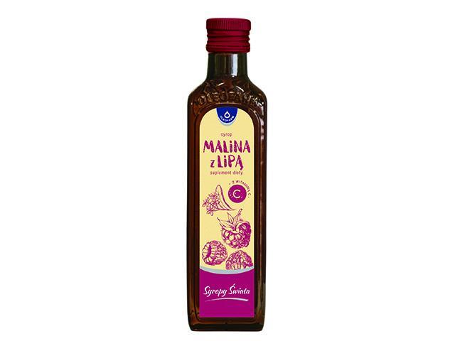 Syrop Malina Z Lipą Z Witaminą C interakcje ulotka syrop - 250 ml