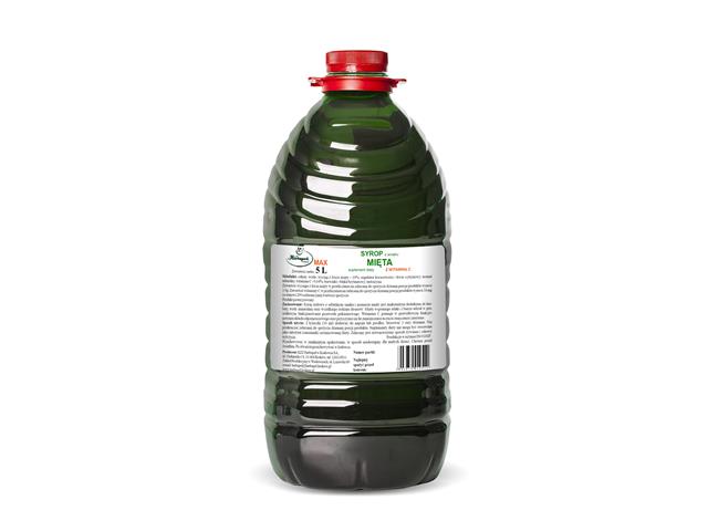 SYROP MIĘTA MAX z witaminą C interakcje ulotka syrop - 5 l