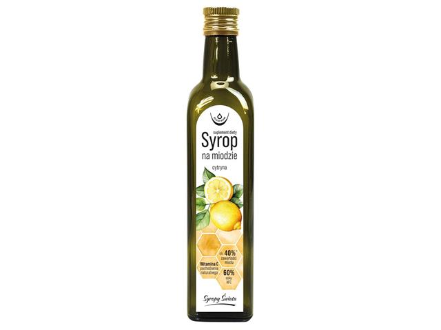 Syrop Na Miodzie Cytryna interakcje ulotka syrop  250 ml