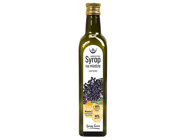 Syrop Na Miodzie Czarny Bez interakcje ulotka syrop  250 ml