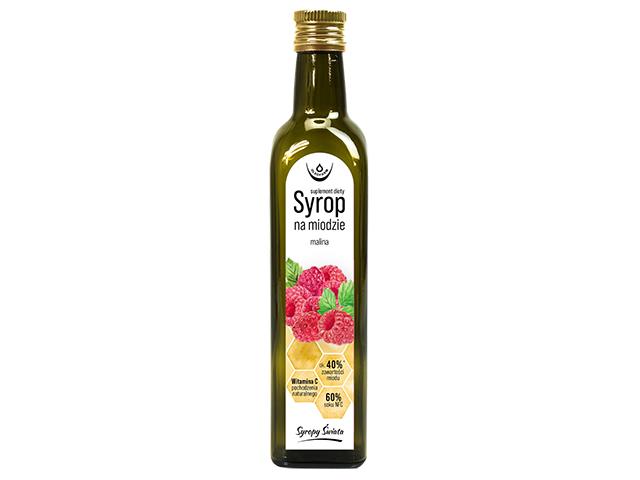 Syrop Na Miodzie Malina interakcje ulotka   250 ml