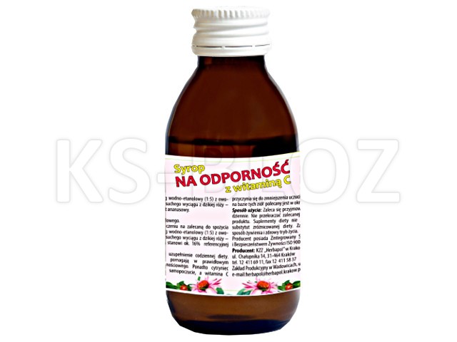 Syrop Na Odporność interakcje ulotka   100 ml