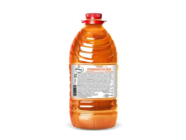 Syrop Pomarańcza Max z Witaminą C interakcje ulotka syrop - 5 l