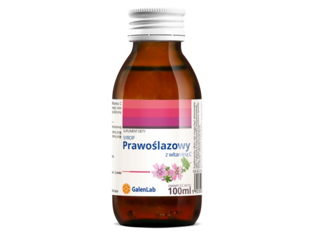 Syrop Prawoślazowy z witaminą C GalenLab interakcje ulotka syrop - 100 ml