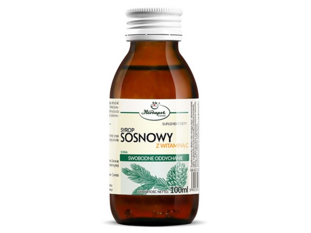 Syrop Sosnowy Z Witaminą C interakcje ulotka   100 ml