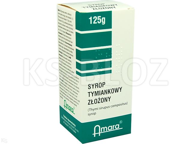 Syrop Tymiankowy Złożony interakcje ulotka syrop 15 g/100g 