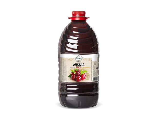 Syrop Wiśnia Max z witaminą C interakcje ulotka syrop - 5 l