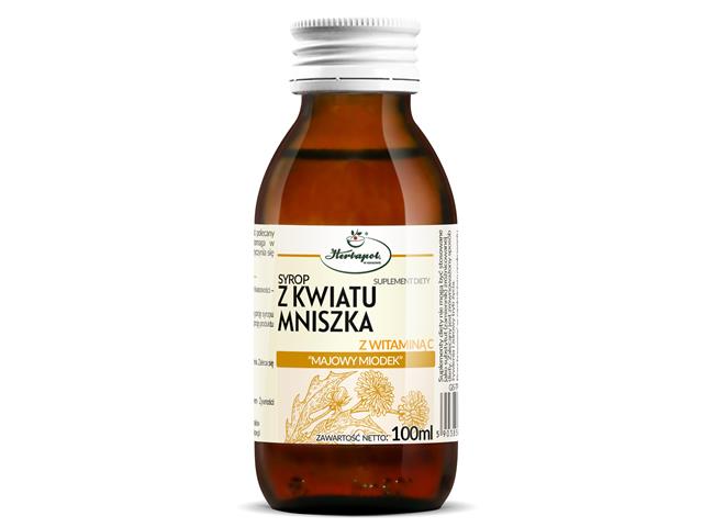 Syrop Z Kwiatu Mniszka Z Witaminą C interakcje ulotka syrop  100 ml