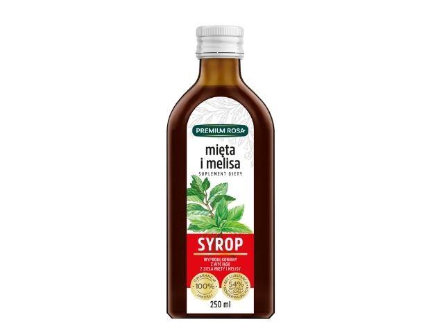 Syrop Z Mięty I Melisy interakcje ulotka syrop  250 ml