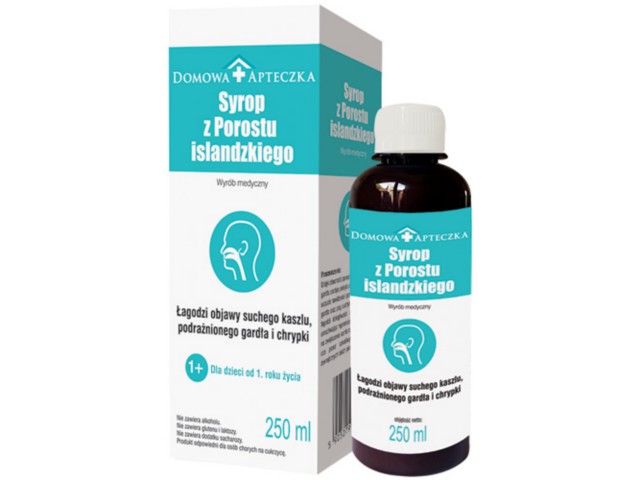 Syrop Z Porostu Islandzkiego interakcje ulotka   250 ml